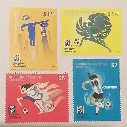 Argentina Serie Campeonato Mundial De Fútbol  Sudáfrica 0