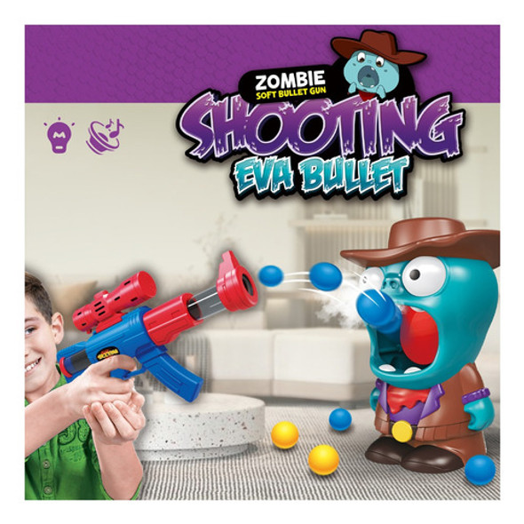 Lanzador Zombie Juguete Infantil 1