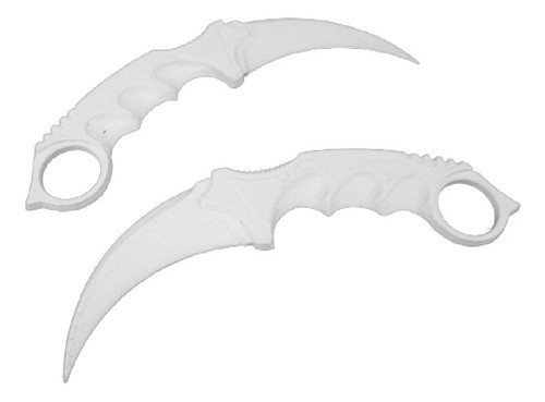 Karambit Counter Strike Go Cosplay En Blanco Para Pintar 0