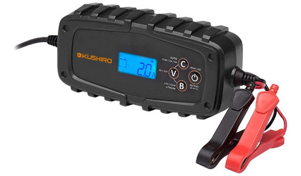 Cargador Mantenedor De Baterías 9 Pasos 4 A Ciclo Automático 0