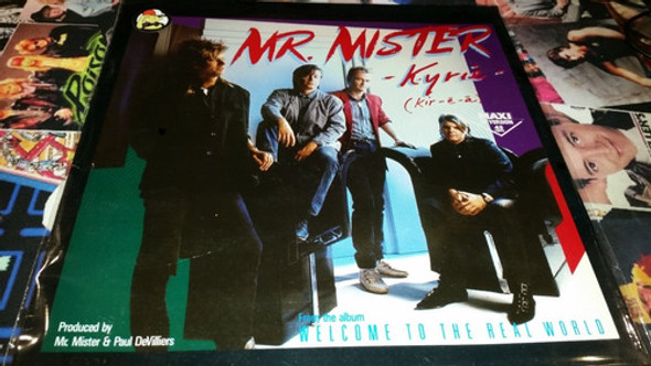Mr Mister Kyrie Vinilo Maxi Europe Temazo Excelente 1985 0