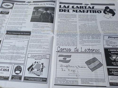 Periodico Gaucho Rivero N.35 Julio/agosto 1998 Malvinas 1