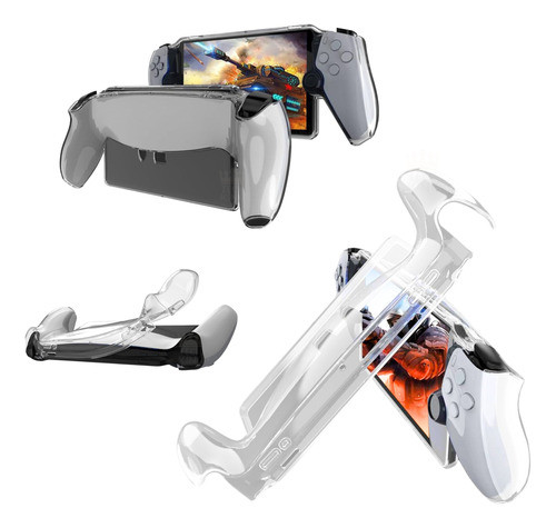 Capinha De Proteção Traseira Tpu Maleável Para Console Ps5 0