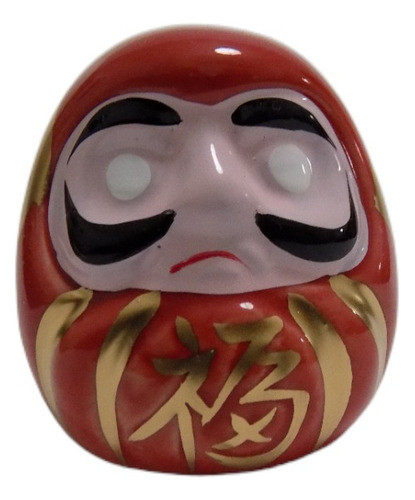 Boneco Daruma Pequeno Porcelana 5cm 0