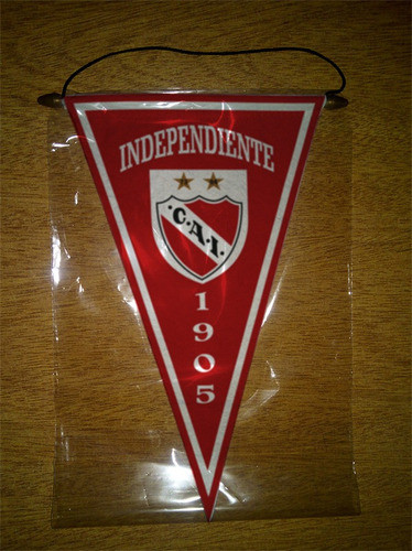Banderin Paño 37cm Independiente Modelo 23 0