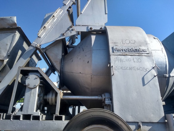 Mescladora Trompo Ferrotecnica De 1,20mt Diámetro Por 1mt 0