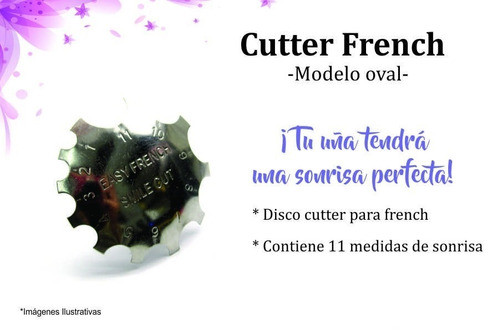 Cutter French -sonrisa Perfecta / Uñas Esculpidas 1