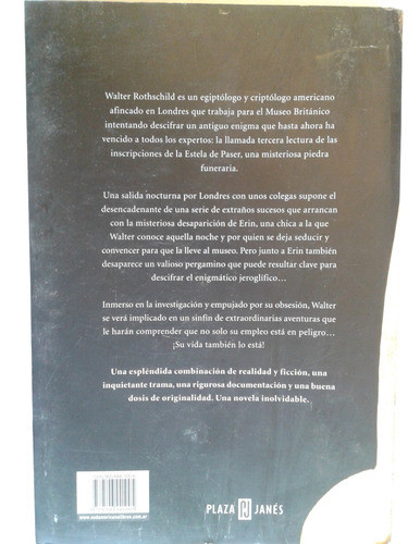 El Misterio De Los Jeroglificos, Bondurant 1