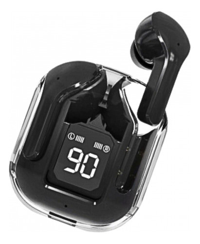 Fone De Ouvido Stereo Bluetooth Transparente Led Air 30 Max 1