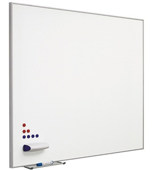Pizarra 60x80cm Blanca Magnética P/ Marcador Pizarron Iman 1