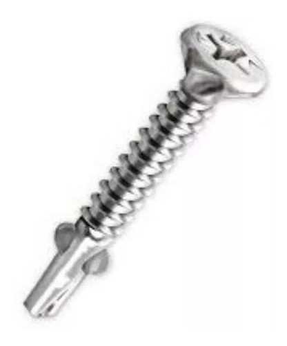 Tornillo Aletado 10mm X 1.5 Placa Cementicia Fresa Placa 0