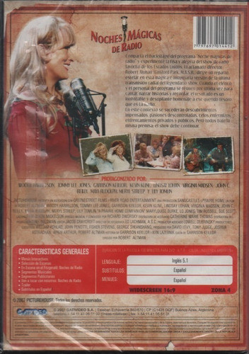 Noches Mágicas De Radio - Dvd Nuevo Original Cerrado - Mcbmi 1