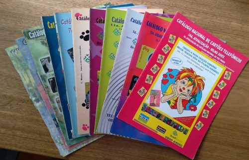 Catalogo Nacional Cartões Telefônicos Usado. Valor Cada Um. 0