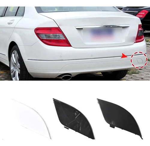 Tapa Gancho Remolque Paragolpe Mercedes C200 C250 C300 C320 1