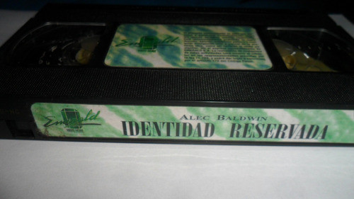 Vhs Identidad Reservada ( Alec Balwin, 2003) 0
