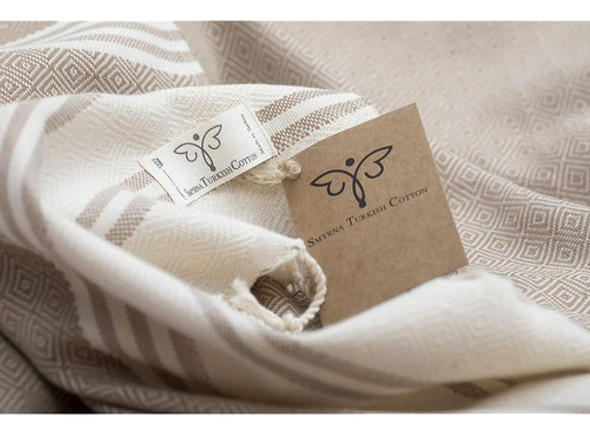 Smyrna Turkish Cotton Heritage Series Toalla De Playa Turca, 1 Smyrna Turkish Cotton Heritage Series Toalla De Playa Turca, 1