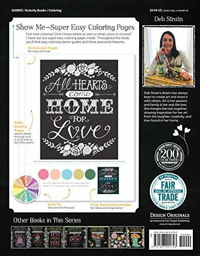 Book : Chalk-style Family Coloring Book Color With All Type 1