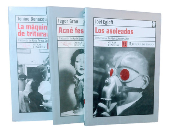Libros Lenguas De Trapo 3 Unidades. 0