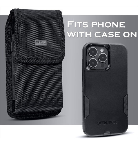 Funda Para Teléfono Pitau, Para iPhone C/ Clip Para Cinturón 1