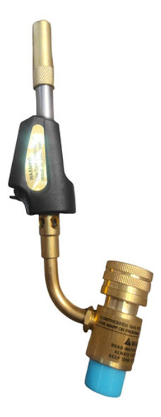 Kit Soldador Soplete + Map Pro + 3 Varilla + Fundente Harris 1