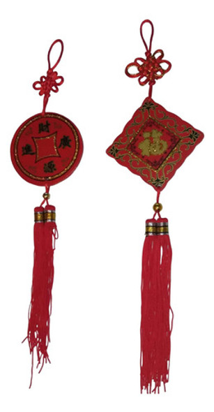 Lote De 2 Colgantes Feng Shui Nuevos 0