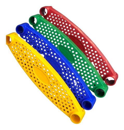 Degrau Antiderrapante P/escada De Pula Pula Kit C/06+brinde 0