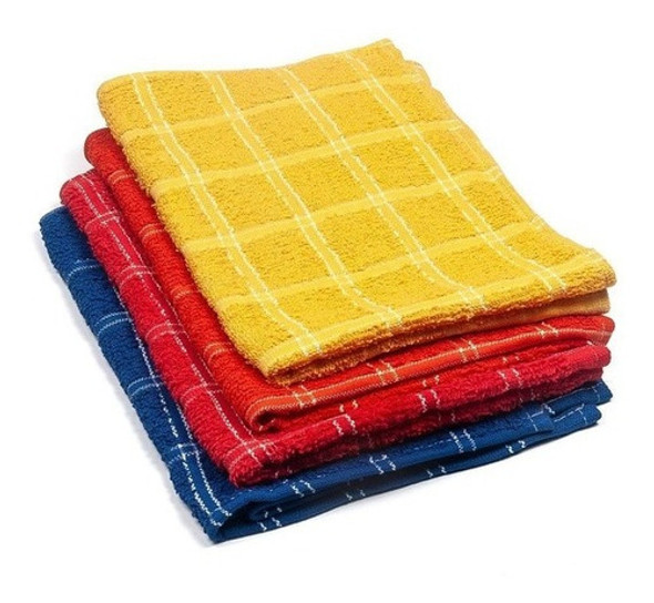 Repasador Toalla Puro Algodón Cocina Gourmet Por Mayor 12 Un 1
