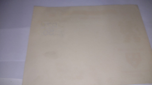 Holanda Postal Estampilla Ocupación Alemana 1943 Asoc Breda 1