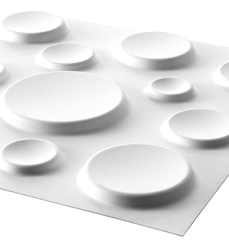 6m2 Placa/panel Fibra 3d Pared Techo 50x50 Decoracion Crater 0