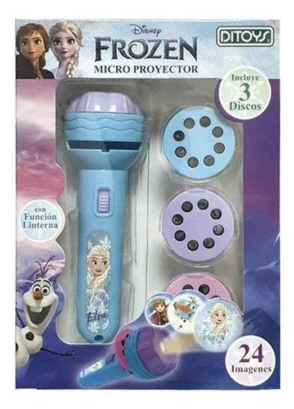 Linterna Micro Proyector Infantil Frozen 2590 0