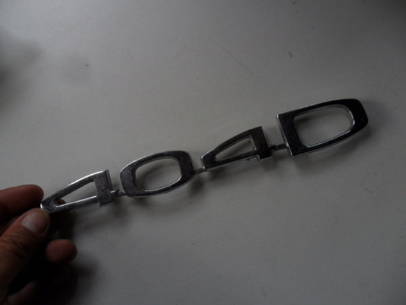 Insignia Antigua Peugeot 404d 404 Original Metalica Sin Uso 0 Insignia Antigua Peugeot 404d 404 Original Metalica Sin Uso 0