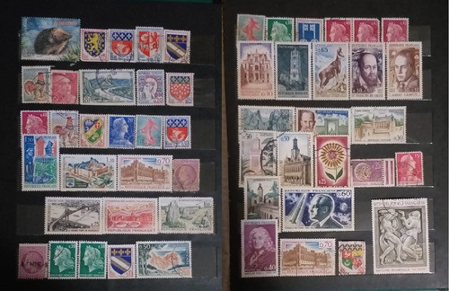Lote2853 Clasificador Francia, Italia Y España 370 Estampill 1