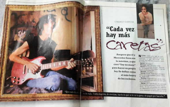 Revista El Rockero Charly Garcia Pappo Año 1997 1