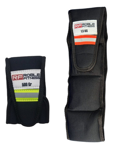 Kit Tobillera Con Peso Neoprene 1/2 Kg + 1.5 Kg Por Par 0
