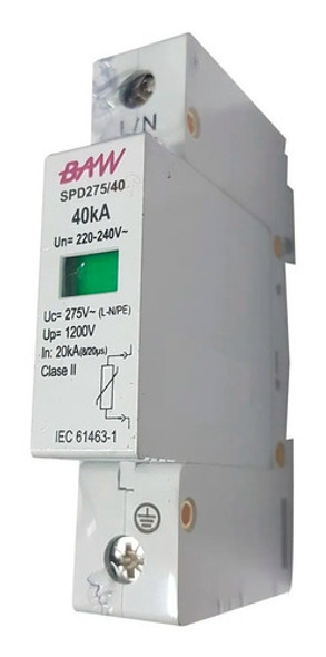 Protector Descargas Atmosfericas 275v 40ka Sobretension Baw 0