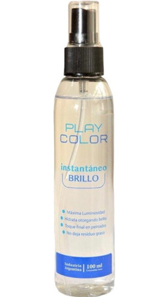 Brillo Capilar Instantáneo X 100ml Play Color Terminacion 0
