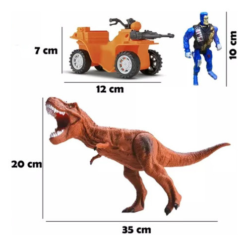 Dinopark Hunters Fuerza Terrestre Set T-rex - 0574 1