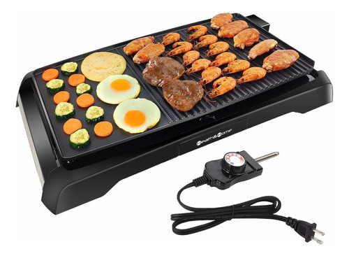 Salud Y Hogar 2 En 1 Plancha Eléctrica Antiadherente Para . 0