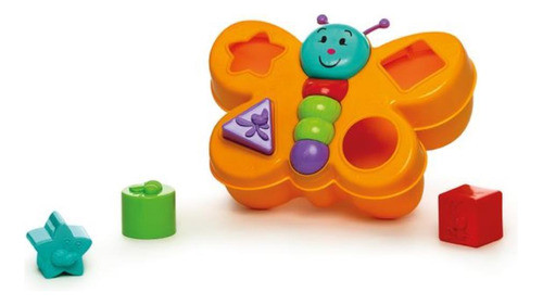 Brinquedo Educativo Borboleta Espoleta Com Blocos Didáticos 1