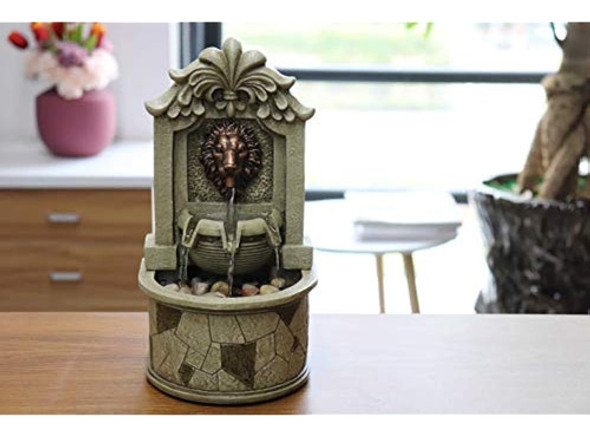 Lion's Head Fountain Indoor Fountain Felaxation Fountain Fou 1