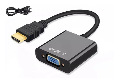 Convertidor Adaptador Hdmi A Vga Cable Conversor Hdmi - Vga 0