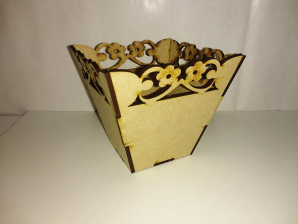 Macetas Fibrofacil Calada Para Candy Bar X 12unidades 0