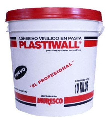 Adhesivo Pegamento Para Papel 10k Plastiwall Muresco Pintumm 0