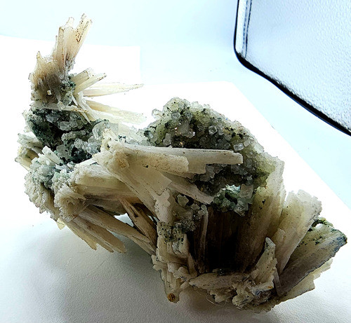 Pedras: Quartzo Pseudomorfo Após Anidrita Com Calcita N4475 1