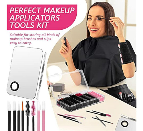 Kit De Herramientas De Maquillaje Desechables De 268 Piezas, 1