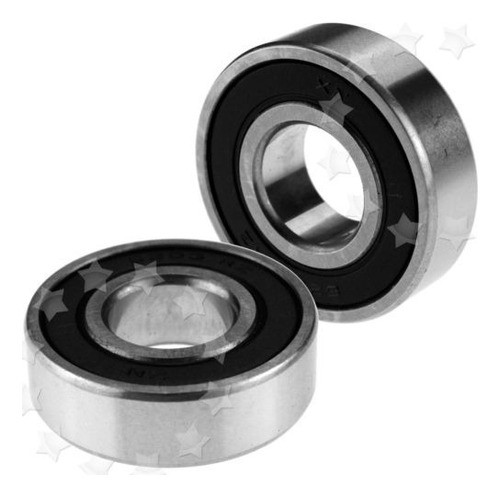6203-2rs 2 Piezas Alta Calidad Sellado Rodamientos 17x40x12m 1