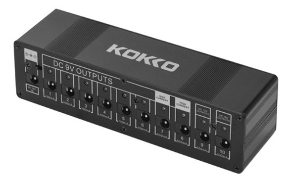 Fuente Kokko Pedal Power Alimentacion Para 10 Pedales 0