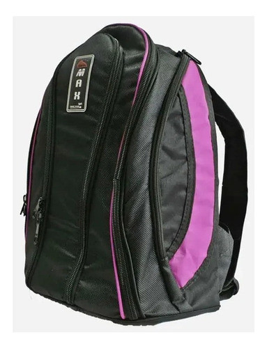 Mochila Max Racing Sport 3 C/ Capa Chuva Rosa 0
