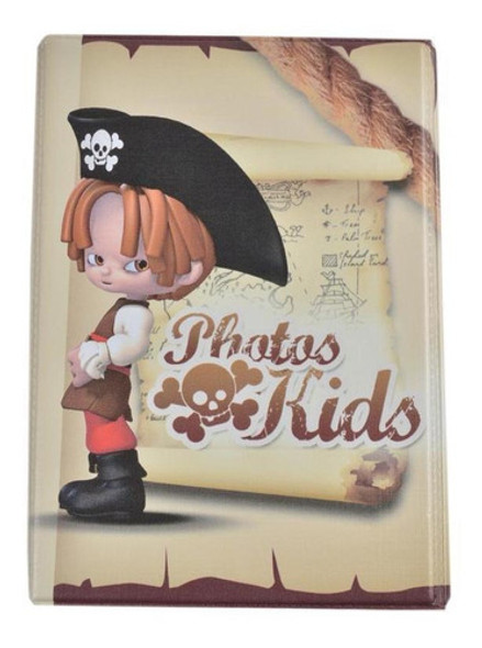 Estojo + Álbum Pirata 60 Fotos 15x21 Desing - A0365 0