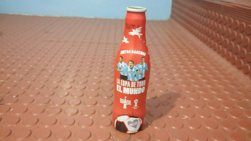 Botellita De Coca Cola 250ml. Mundial Brasil 2014 0